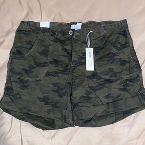 Camo shorts. Size 14. New with tags.